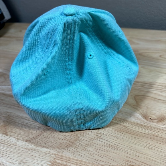 Travis Mathew Puerto Vallarta Men Fitted Golf Hat FlexFit Heather Turquoise L/XL - Picture 3 of 6